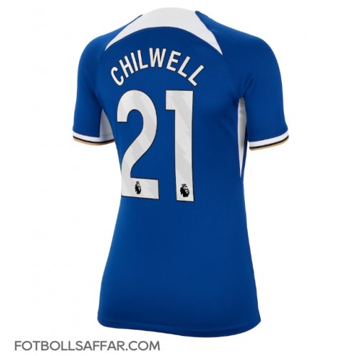 Chelsea Ben Chilwell #21 Hemmatröja Dam 2023-24 Kortärmad